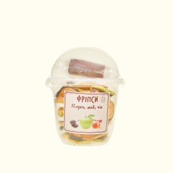 Фріпси Tasty Jar Яблучні з чіа 50г